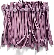 Small Elastic Rope 50/100Pcs Flat Mask Elastic Band Rubber Rope Ear Hanging Rope Adjustable DIY Soft Multicolor Elastic Sewing Craft Accessories Elastic Rope for Fitness (Color : Pink, Size : 100pcs