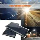 1/2/3/4/5/10Pcs Polycrystalline Solar Panel Cells 5V 60mA DIY LED Garden Lights