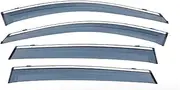 STIDPFZX Window Visor Compatible for Toyota -RAV4 Weather Shield Side Window Deflector Car Windshield Weather Shield Car Accessories(MK4-XA40 2014-2019)