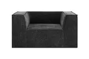 Ovela Softly Armchair (Charcoal)