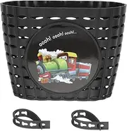 WOONEKY Bicycle Basket Bike Plastic Basket Storage Basket for Bike Scooter Basket Bike Basket Front Bike Basket for Cycling Bike Basket Plastic Storage Basket Bike Organizer