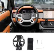 Black Dashboard Extension Cup Holder Bracket For Land Rover Defender 2021-2023