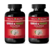 odorless garlic - Garlic & Parsley 600mg - lower cholesterol 2 Bottles