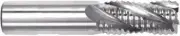 1-1/4" x 3/4 Sk Cobalt Steel Roughing End Mill - Coarse Tth - Reg. Lgth - USA