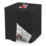 IBC Tote Cover 275 Gallon 420D Fabric Tank Protective 1000L Outdoor Cover Black