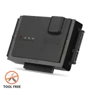 USB 3.0 to SSD/SATA/IDE Adapter (6TB）For 2.5"/3.5" External Hard Drive Disk HDD