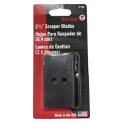 Red Devil 2-1/2" Scraper Blades 2 Blades Per Pack USA Made 3168