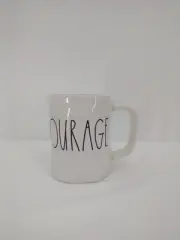 Rae Dunn by Magenta COURAGE Ceramic Coffee Mug NEW