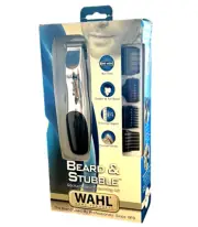 NEW Wahl Rechargeable Beard & Stubble Trimmer Grooming Kit Model 9916 9916D