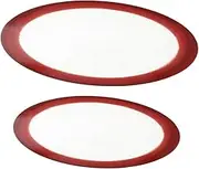 2pcs Sheet Silicone Baking Mat Silicone Pastry Mat Silicone Baking Pad Cake Silicone Macaron Baking Mats Cookie Cake Round Baking Pan Baking Sheet Silicone Mat Baking Sheet Liner