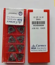 Carmex 16IR 14W BMA Internal thread turning blade Carbide Inserts 10Pcs