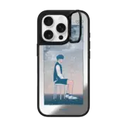 iPhone 16 Pro Mirror Ring Stand Case MagSafe Compatible AND ME BY SHINKIRU