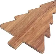 Ciieeo Christmas Tree Charcuterie Board Kitchen Cutting Chopping Board Platter Wooden Food Bread Tray Sushi Plate for Butcher Block Cheese and Vegetables Fruit Salad