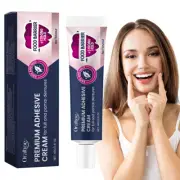 Denture Adhesive Fixing Cream Strong Hold Glue Cull Long Lasting Lot VH