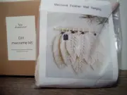 Dreamweaver DIY Macrame Kit Feather Wall Hanging