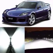 Alla Lighting High Beam Headlight H9 White 12V LED Conversion Kit for Mazda RX-8 (for: Mazda)