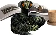 3D Printed Snake | Desktop Pet Articulated Snake Collectibles | Creative Desktop 3D Movable Snake Decor Sensory Toy for Boys, Kid, Adults