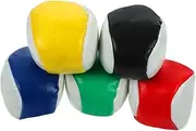 CHICAMPERA 5Pcs Bean Bags for Outdoor Toss Games and Versatile Throwing Game Supplies for Indoor and Outdoor Play Activities