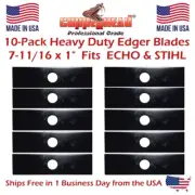 Copperhead 10-Pk Heavy Duty, HEAT TREATED Edger Blades 7-11/16" x 1" - STIHL USA