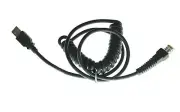 Lot 10 7FT Coiled USB Barcode Scanner PVC Cable for Symbol LS2208 CBA-U01-S07ZAR