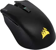 CORSAIR Harpoon Wireless RGB Gaming Mouse - 10,000 DPI - 6 Programmable Buttons - Lightweight - Bluetooth - USB - Black