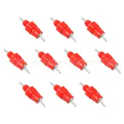 10 Pack Nipple Drinker Chicken Water Feeder Poultry Duck Hen Screw In Automatic