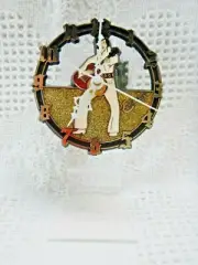 Elvis Presley (4") Dial Desk Clock (Battery Operated)(Acrylic Stand)