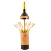 Pop up Wine Bottle Cigarette Dispenser Case Box Lighter 20PCS Cigarettes Holder