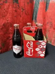 Coke/Coca-Cola 2008 Holiday 1900 Bottles Limited Edition Circa 4 Bottles 8.5oz