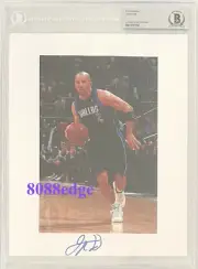 "JASON KIDD" SIGNED PHOTO AUTO BECKETT AUTHENTIC/SLABBED AUTOGRAPH NBA TOP 75