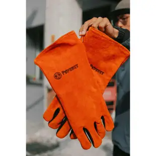 【Petromax】加長專業級防火耐熱皮手套(耐300℃)Aramid Pro 300 Gloves/防燙隔熱_h300