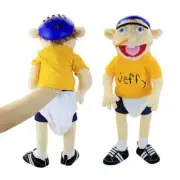 60cm Jeffy Hand Puppet Plush Children Soft Doll Talk Show Party Props Christmas