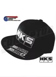 HKS Flat Peak Baseball Cap 'No Power No Life' 51007-AK295 - Limited Edition!