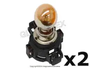 BMW E70 E92 E93 (2007+) Turn Signal Light Bulb w/ Base 12V-24W (PSY24WSV) Silver (for: BMW)