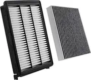 Cabin Air Filter and Engine Air Filter Fits for Hyundai Tucson 2016-2021 Activated Carbon Cabin Filter Replacement 97133-D1000 CA12065