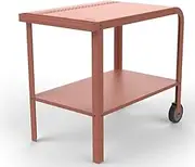 ZiiPa, Trolley, Vallone, Dimensions Suitable for Piana Pellet and Piana Gas Pizza Oven, Terracotta Colour