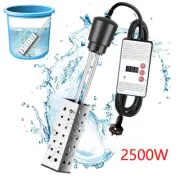 2500W Electric Heater Boiler Water Heating Elements Travel Portable Immersion