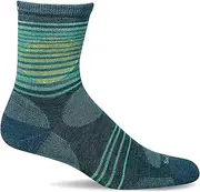 Sockwell Women's Horizon Crew, Blue Ridge, Small-Medium