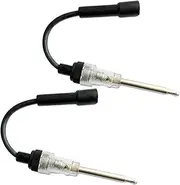 GLEAVI 2pcs Ignition Spark Tester Automotive Spark Tester Coil on Plug Tester Coil Spark Tester Ignition Tester Spark Plug Tool Spark Checker Spark Plug Tester Ignition System Tester