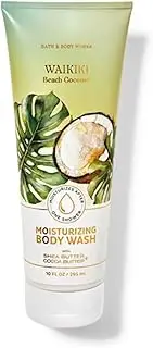 Bath and Body Works Waikiki Beach Coconut Moisturizing Body Wash 10 oz (Waikiki Beach Coconut)