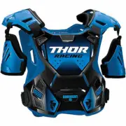 Thor Youth Guardian MX Chest Protector Roost Deflector XXS/XS 2X-Small Blue/Blk