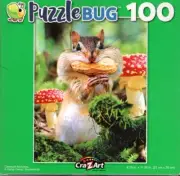 Chipmunk Munchies - 100 Piece Jigsaw Puzzle