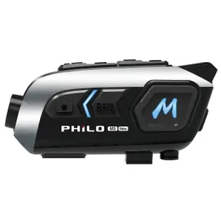 【Philo 飛樂】廠 M3NEW 錄影+藍芽耳機雙合一機種 安全帽藍芽耳機 行車紀錄器(9小時錄影續航 贈64G)