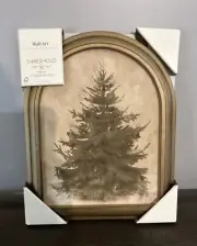 THRESHOLD STUDIO MCGEE CHRISTMAS TREE Framed Wall Art 11” X 13.86”