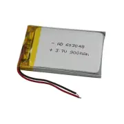 3.7V 900mAh 3.33Wh Rechargeable Li Battery 603048 For GPS Car Camera Dashcam