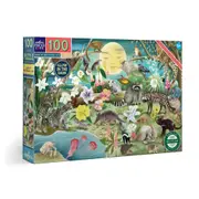 100pc eeBoo Jigsaw Puzzle Love of Nocturnal Life 61x40.6cm Learning Game 5+