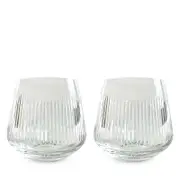 Michael Wainwright Berkshire Double Old Fashioned Glasses, Set of 2