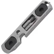 Titanium Alloy Double Ratchet Pocket Pry Bar Crowbar Tools Opener Screwdriver