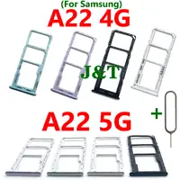 在飛比找蝦皮購物優惠-SAMSUNG A22 SIM 卡托盤支架適用於三星 Gal