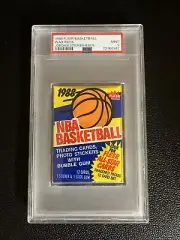 1988 Fleer Basketball Wax Pack Factory Sealed Michael Jordan Sticker Back PSA 9